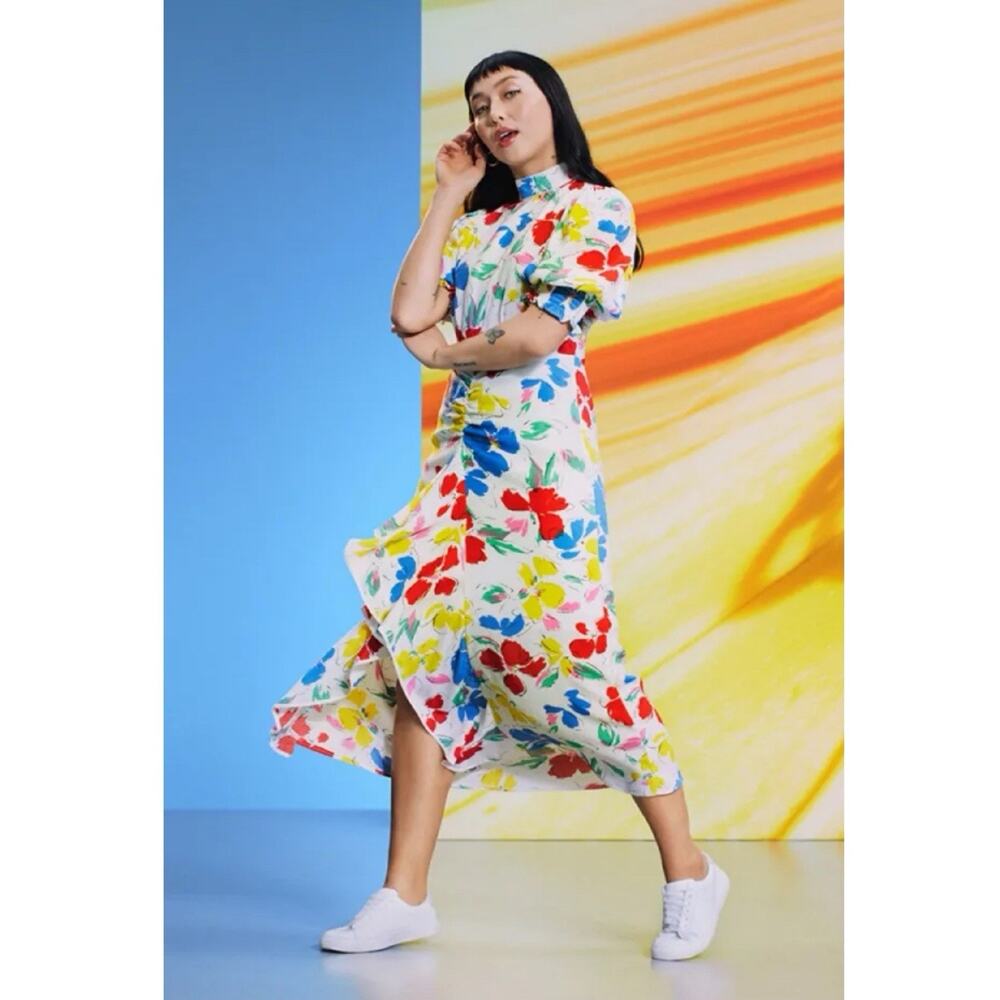 RIXO x Target Floral Midi Dress Size 10 FINAL PRICE
